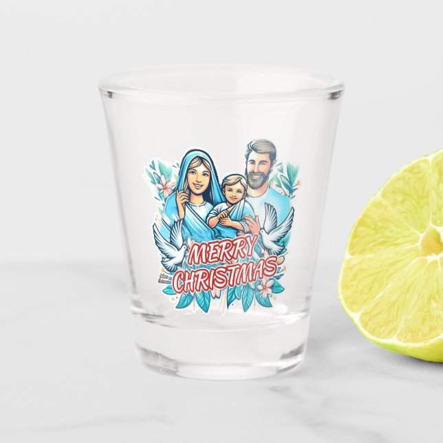 Copo De Shot Feliz Natal (Frente)