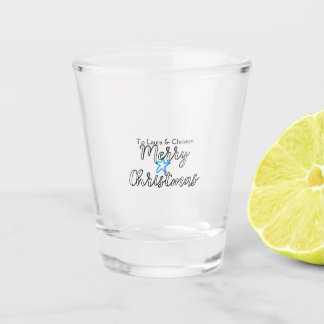 Copo De Shot Feliz Natal adicionar nome texto presente personal