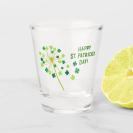 Copo De Shot Feliz Trevo Para Dia de São Patrício
