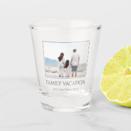 Copo De Shot Férias Familiares Elegantes | Foto Trip da Família