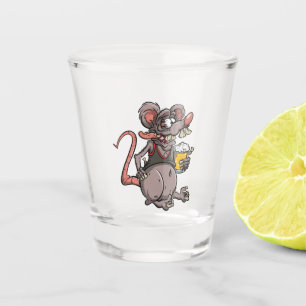 Copo De Shot Fermentação do amante da cerveja do estilo de Fi