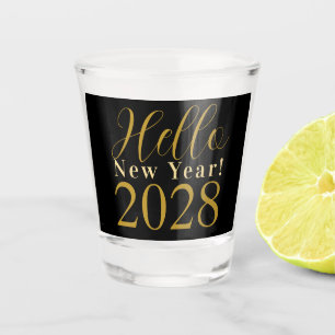 Copo De Shot Festa de Ano Novo, Dourada