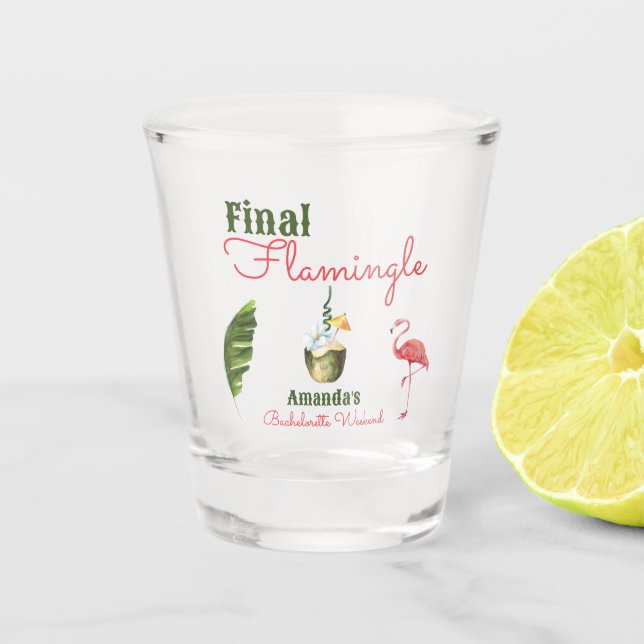 Copo De Shot Festa de Despedida de Solteira em Palm Springs Últ (Frente)