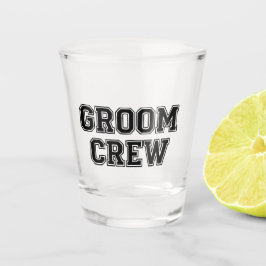 Copo De Shot Festa de Despedida de Solteiro "Groom Crew"