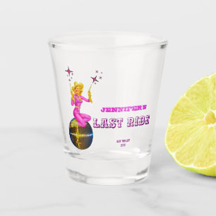 Copo De Shot Festa de solteira retrô da Cowgirl Disco