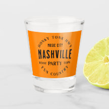 Festa em Nashville Country Western Laranja 