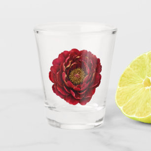 Copo De Shot Filigrana Dourada Persa Real Botânica de Luxo