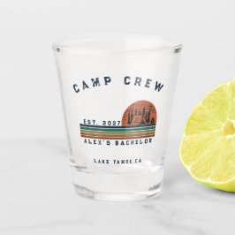 Copo De Shot Fim de Semana de Acampamento Personalizado Despedi