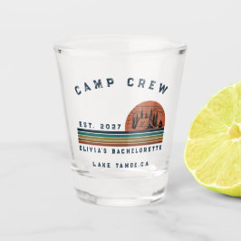 Copo De Shot Fim de Semana de Acampamento Personalizado Despedi