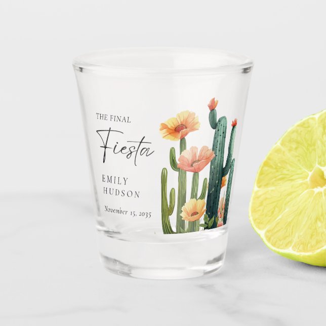 Copo De Shot Fim de Semana de Despedida de Solteira Fiesta (Frente)