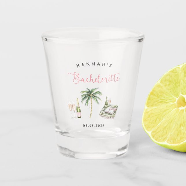 Copo De Shot Fim de Semana de Despedida de Solteira no País do  (Frente)