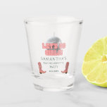 Copo De Shot Fim de Semana de Festas de solteira das Garotas de<br><div class="desc">Vamos Go Girls Bachelorette Disco Cowgirl Bots Shot Glass você pode facilmente personalizar para seu fim de semana de diversão com as garotas antes do voto. Perfeito para outros eventos especiais e aniversários</div>