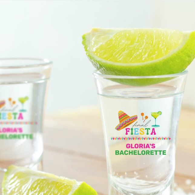 Copo De Shot Final Fiesta Mexicana Tequila Bachelorette (Criador carregado)