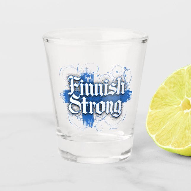 Copo De Shot Finlandês Forte (Frente)