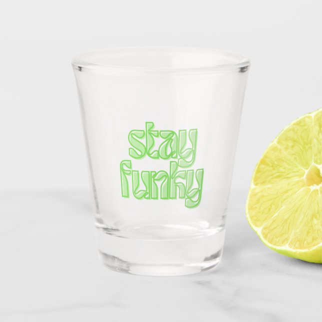 Copo De Shot Fique Funky (Frente)
