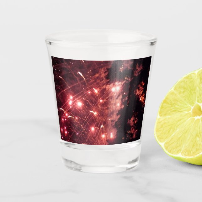 Copo De Shot Fireworks 3 shot glass (Frente)
