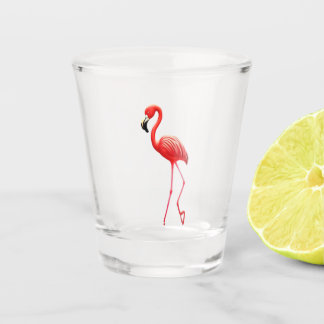 Copo De Shot Flamingo