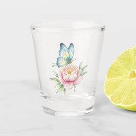 Copo De Shot Flor