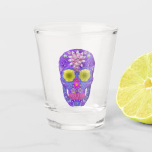 Copo De Shot Flor - Caveira 5