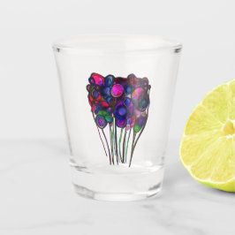 Copo De Shot Flores