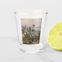 Flores Chrysanthemum (Garota no Jardim)