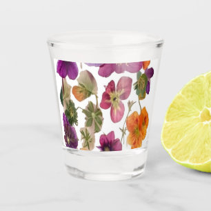 Copo De Shot Flores Presas bonito -