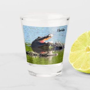 Copo De Shot Flórida - Gator Party Gator Shot Glass (Personali