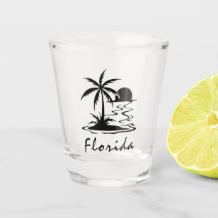 Copo De Shot Flórida Sunset Shot Glass