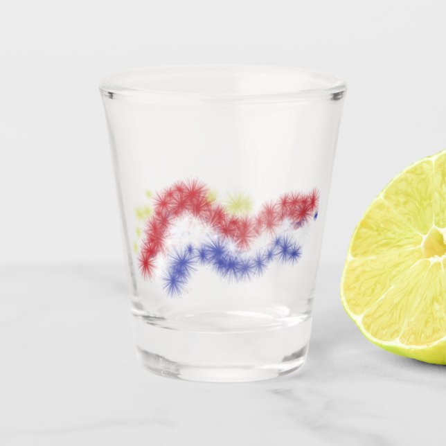 Copo De Shot Fogos de artifício de Moe (Frente)