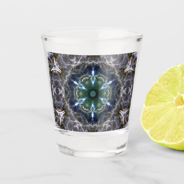 Copo De Shot Folk Mandala (Frente)