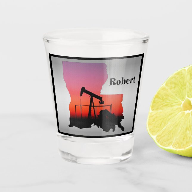 Copo De Shot Formas Personalizadas da Bomba de Óleo Jack Louisi (Frente)
