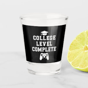 Copo De Shot Formatura de Nível Universitário Completa Gamer Jo