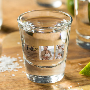 Copo De Shot Foto de Colagem Moderna com o Melhor Presente de C