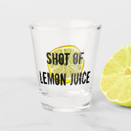 Copo De Shot Foto de Lemon Juice