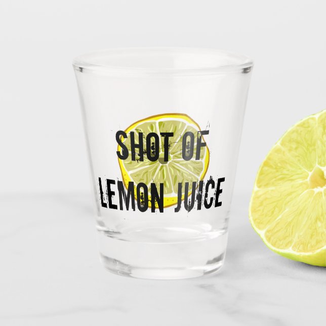 Copo De Shot Foto de Lemon Juice (Frente)