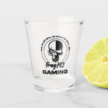 FragM3 Gaming RazzleDazzle Shot Glass em preto