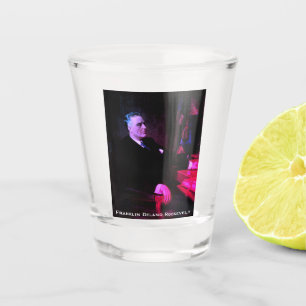Copo De Shot Franklin D. Roosevelt, Depressão Era Presidente do