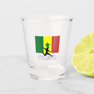 Copo De Shot Futebol do Senegal - Seleção Nacional de Futebol