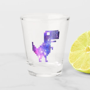 Copo De Shot Galaxy Chrome T-Rex
