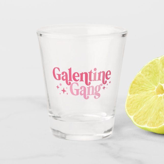 Copo De Shot Galentine Gang Shot Glass (Frente)