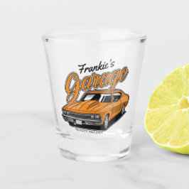 Copo De Shot Garagem Personalizada De Carro Muscular Clássico 1