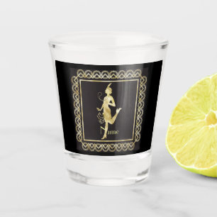 Copo De Shot Garota Flapper de 1920 Thunder_Cove