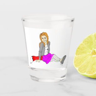 Copo De Shot garota foxy