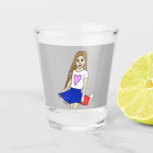 Copo De Shot garota foxy