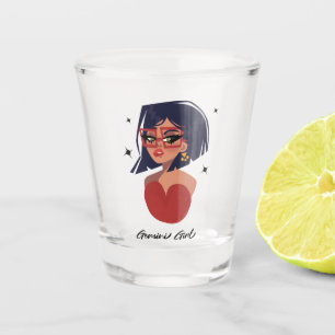 Copo De Shot Garota Gemini