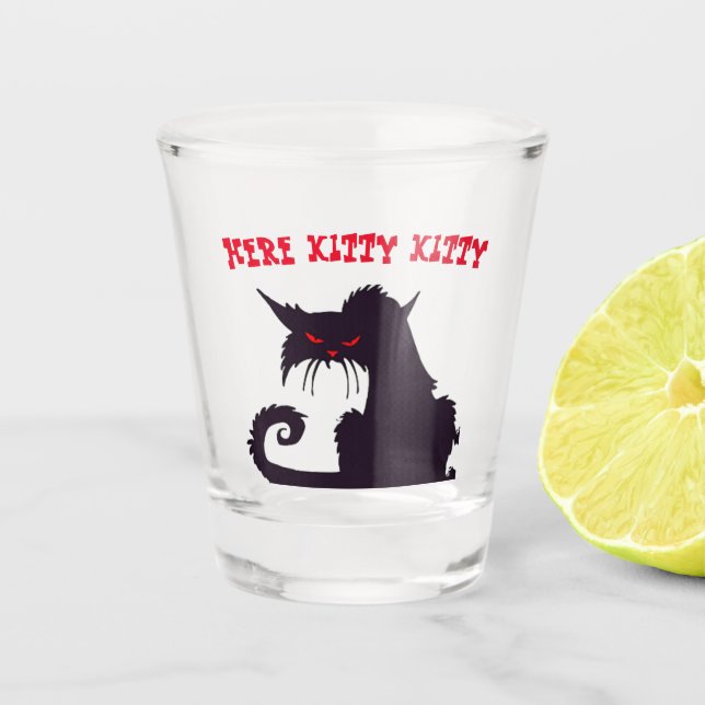 Copo De Shot Gatinho médio (Frente)