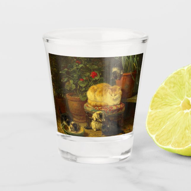 Copo De Shot Gatinhos no Play (Frente)