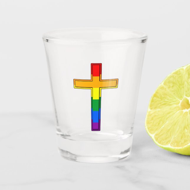 Copo De Shot Gay Cross (Frente)