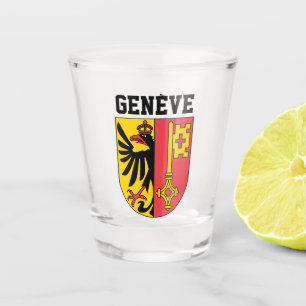 Copo De Shot Genebra, Suiça - casaco de armas