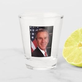 Copo De Shot George Bush 43º Presidente americano Foto